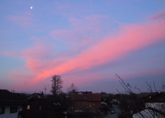 Wolken über Westmünster